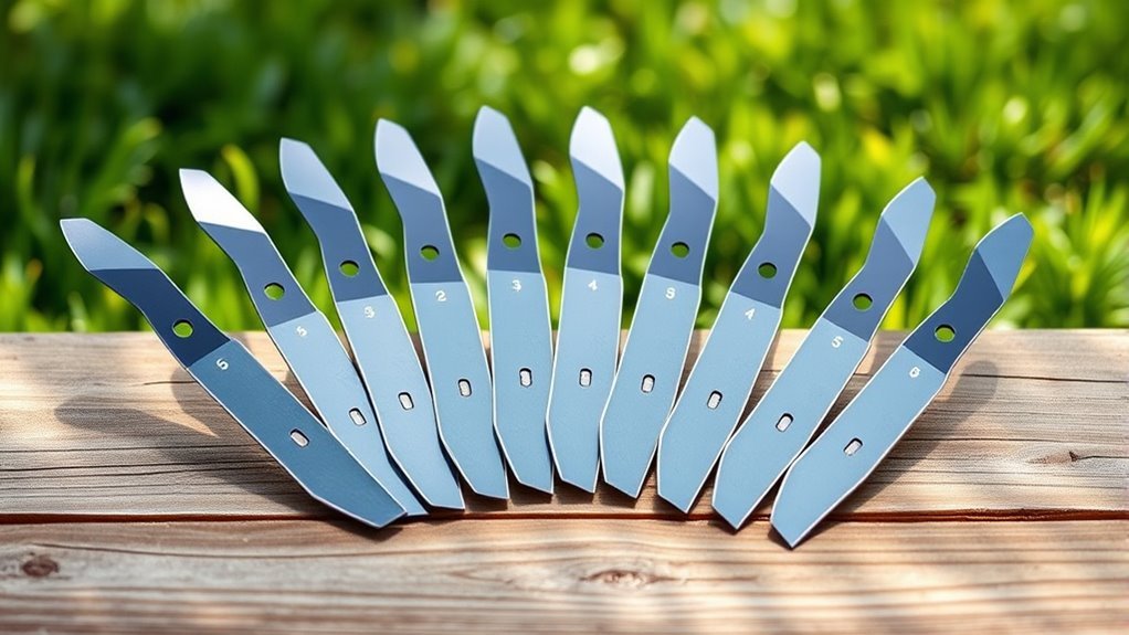 top lawn mower blades