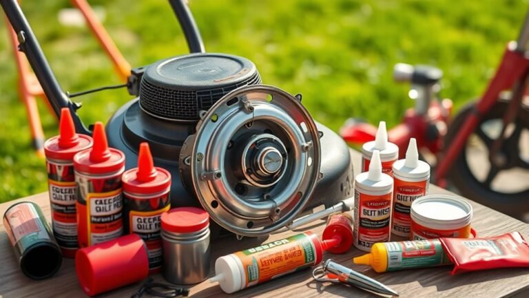 top mower spindle greases
