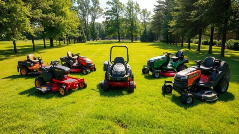 top mowers for large lawns