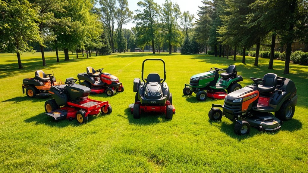 top mowers for large lawns