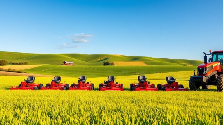 top tractor finish mowers