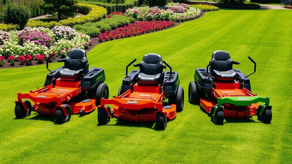 top zero turn mower brands