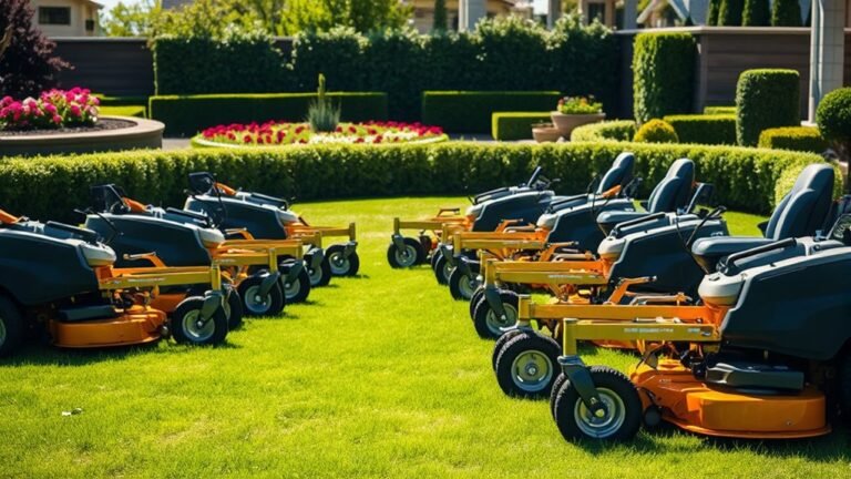 top zero turn mowers